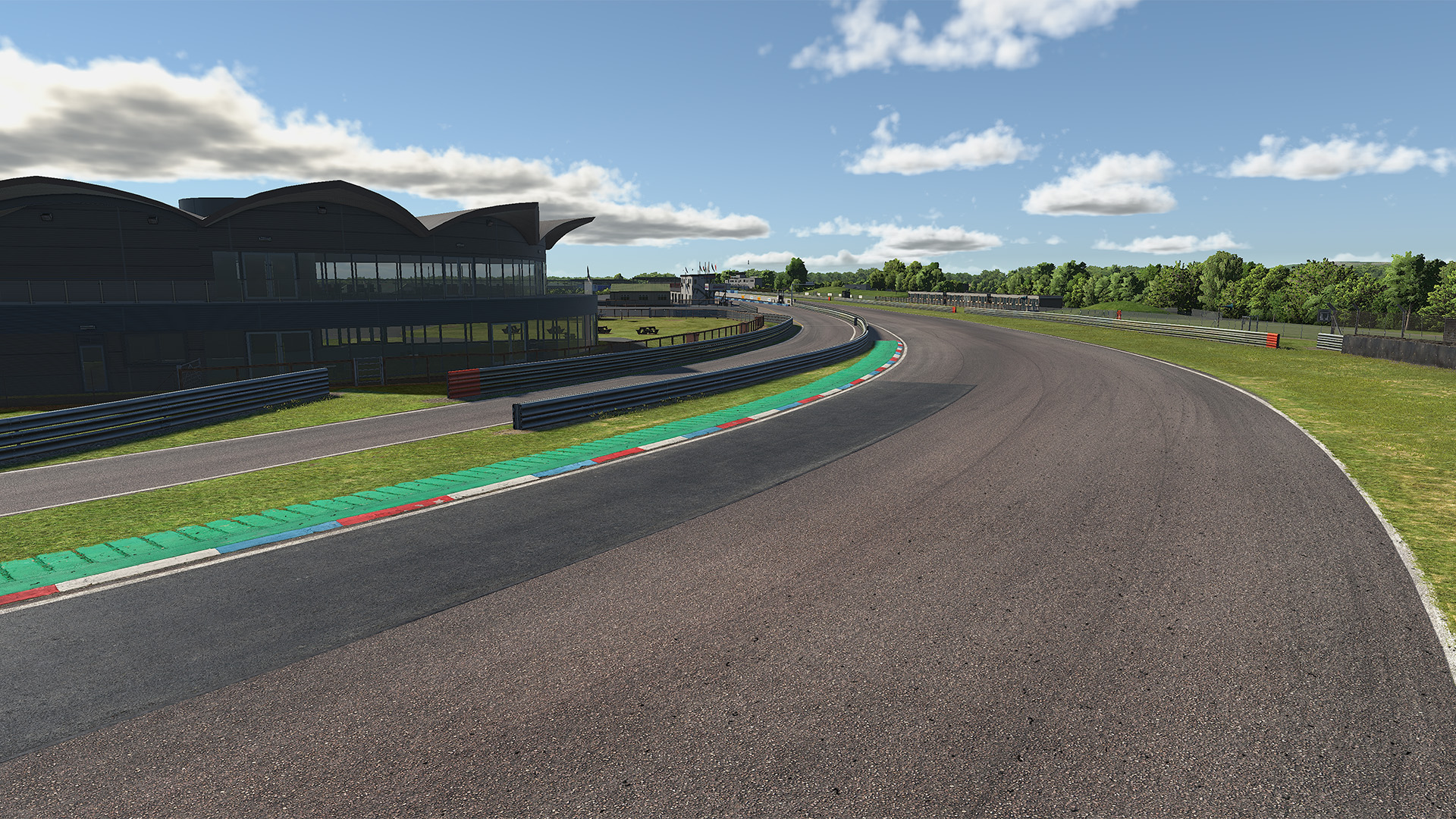 Thruxton Circuit circuit view 2