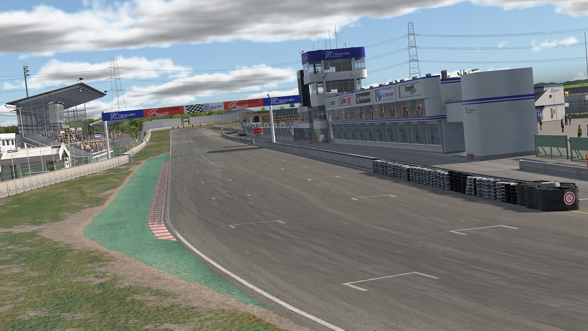 Tsukuba Circuit circuit view 1