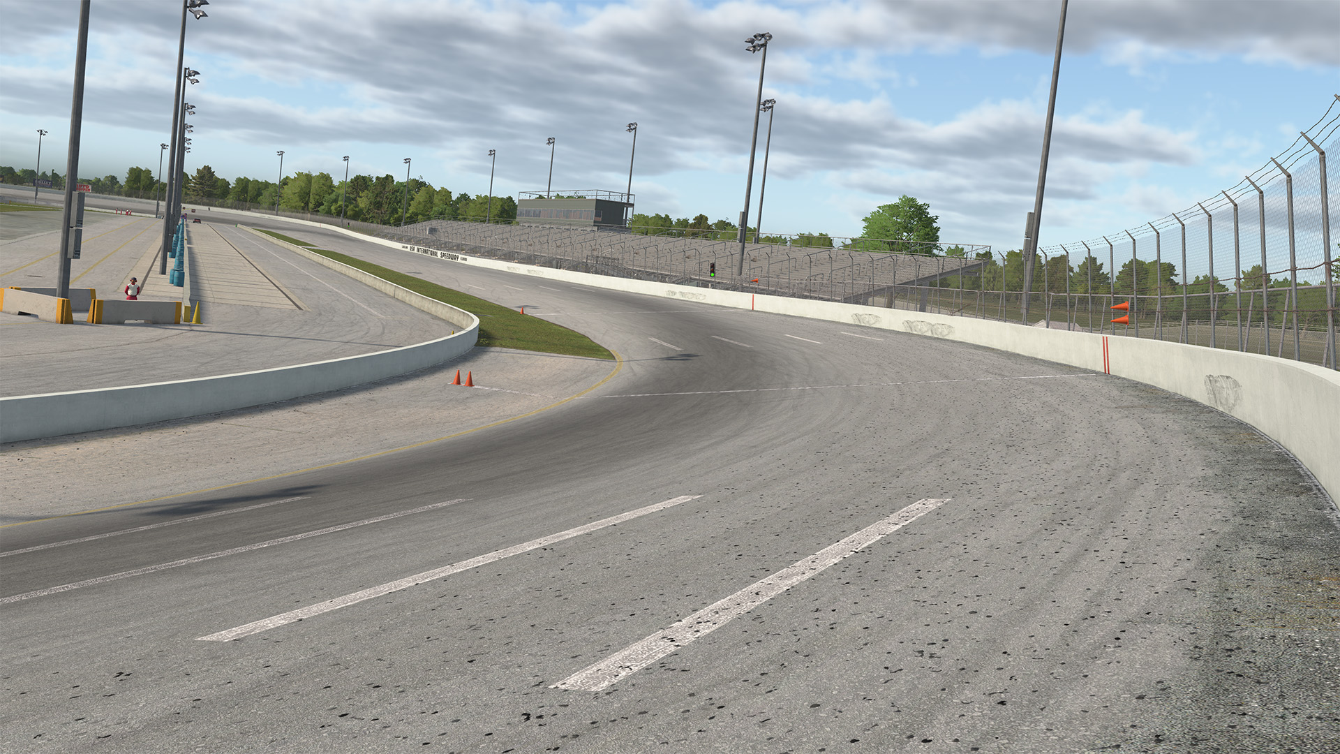 USA International Speedway circuit view 1