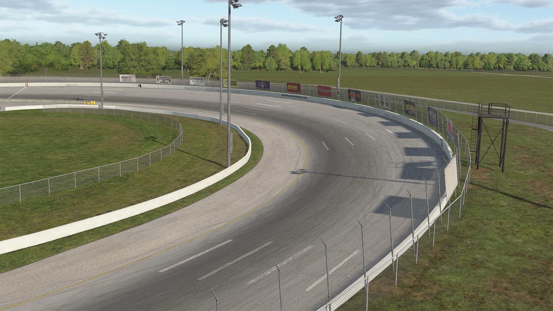 USA International Speedway circuit view 4