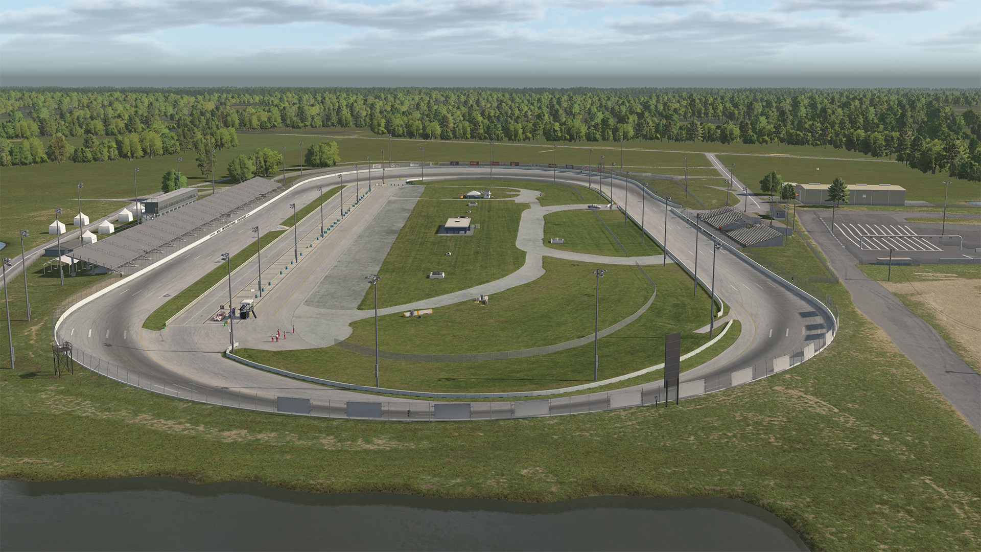 USA International Speedway circuit view 5