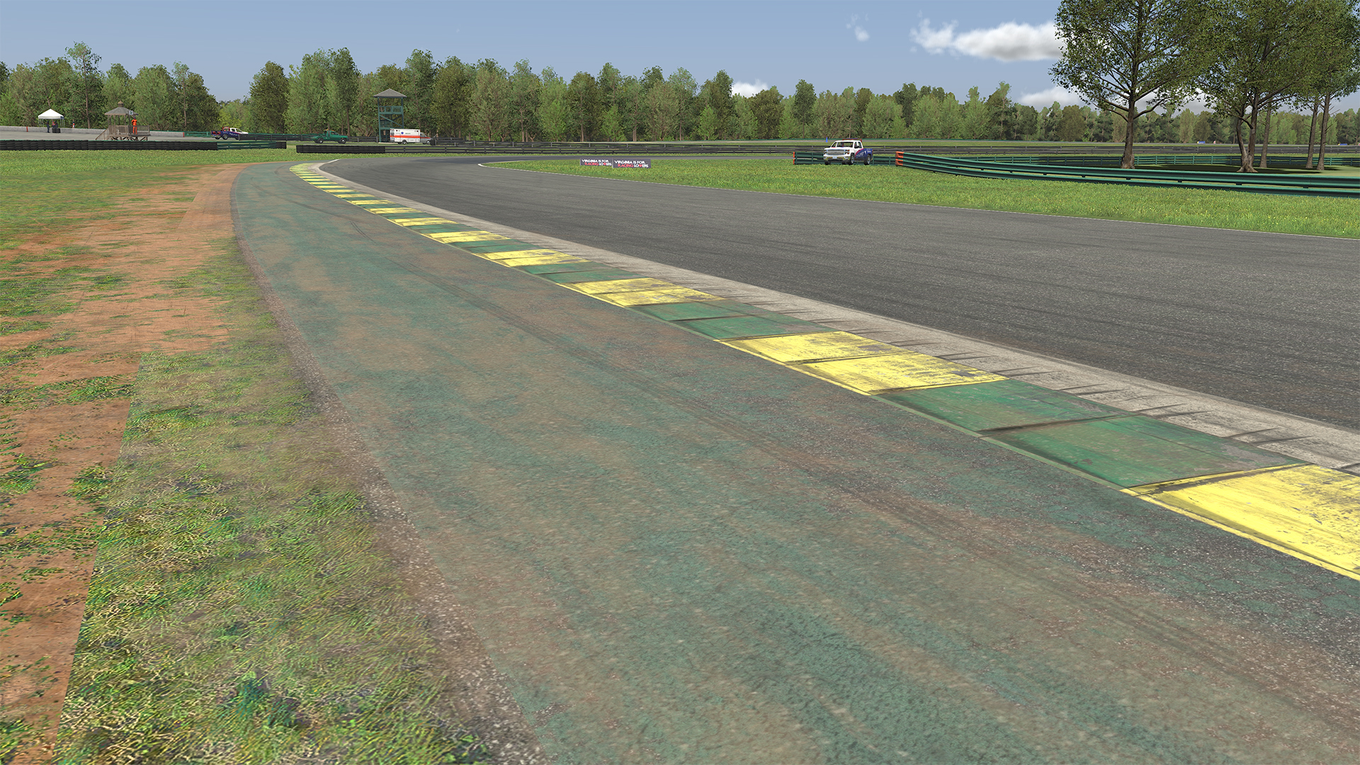 Virginia International Raceway circuit view 2