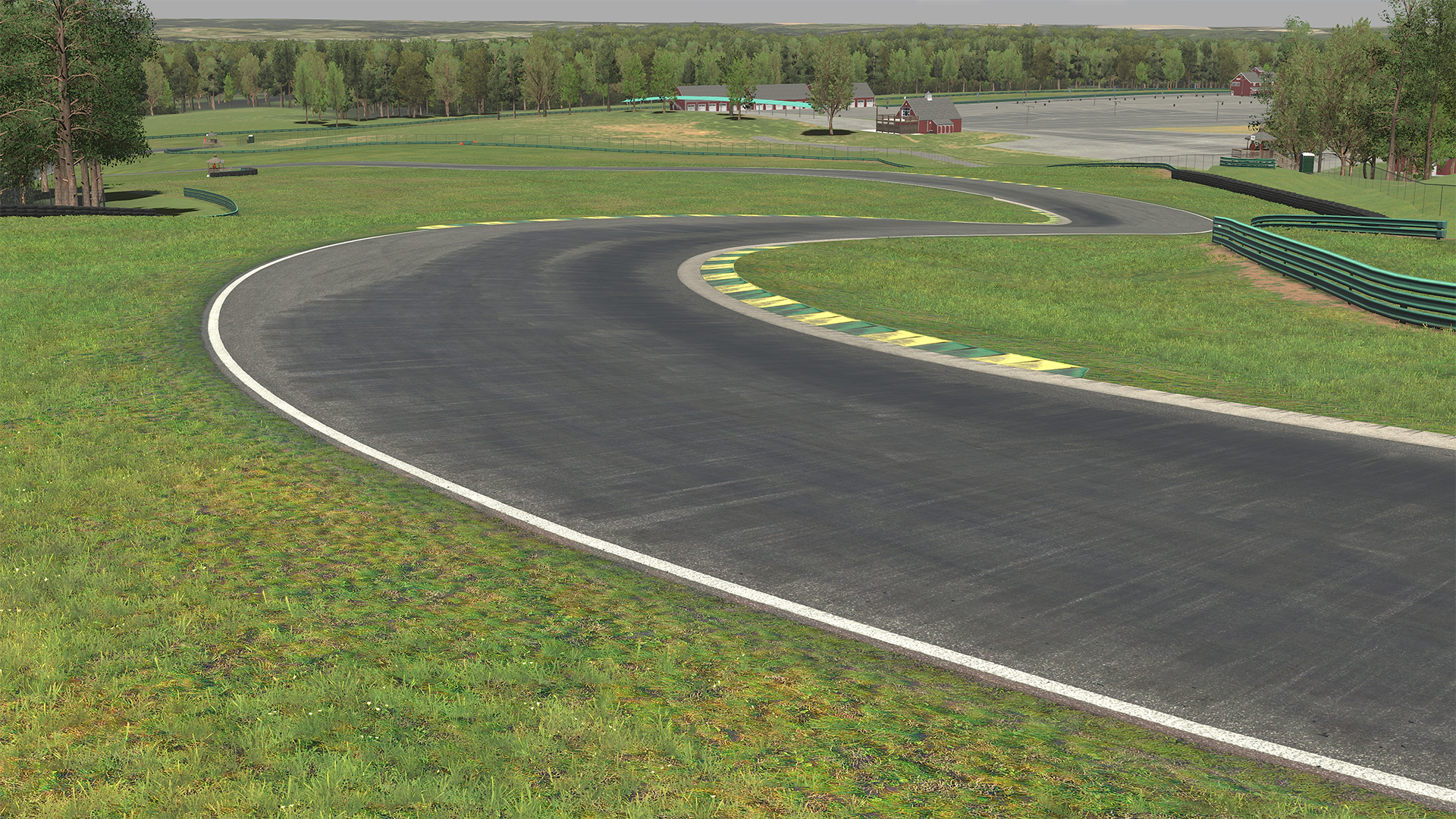 Virginia International Raceway circuit view 4