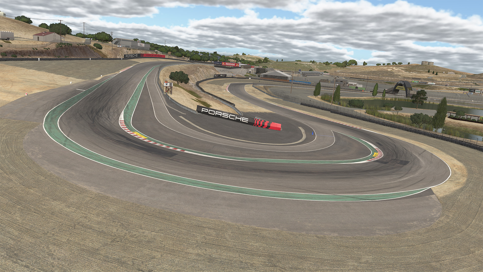 WeatherTech Raceway at Laguna Seca circuit view 2