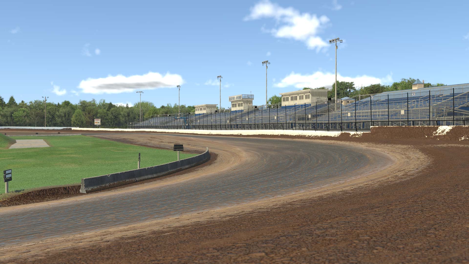 Weedsport Speedway circuit view 3