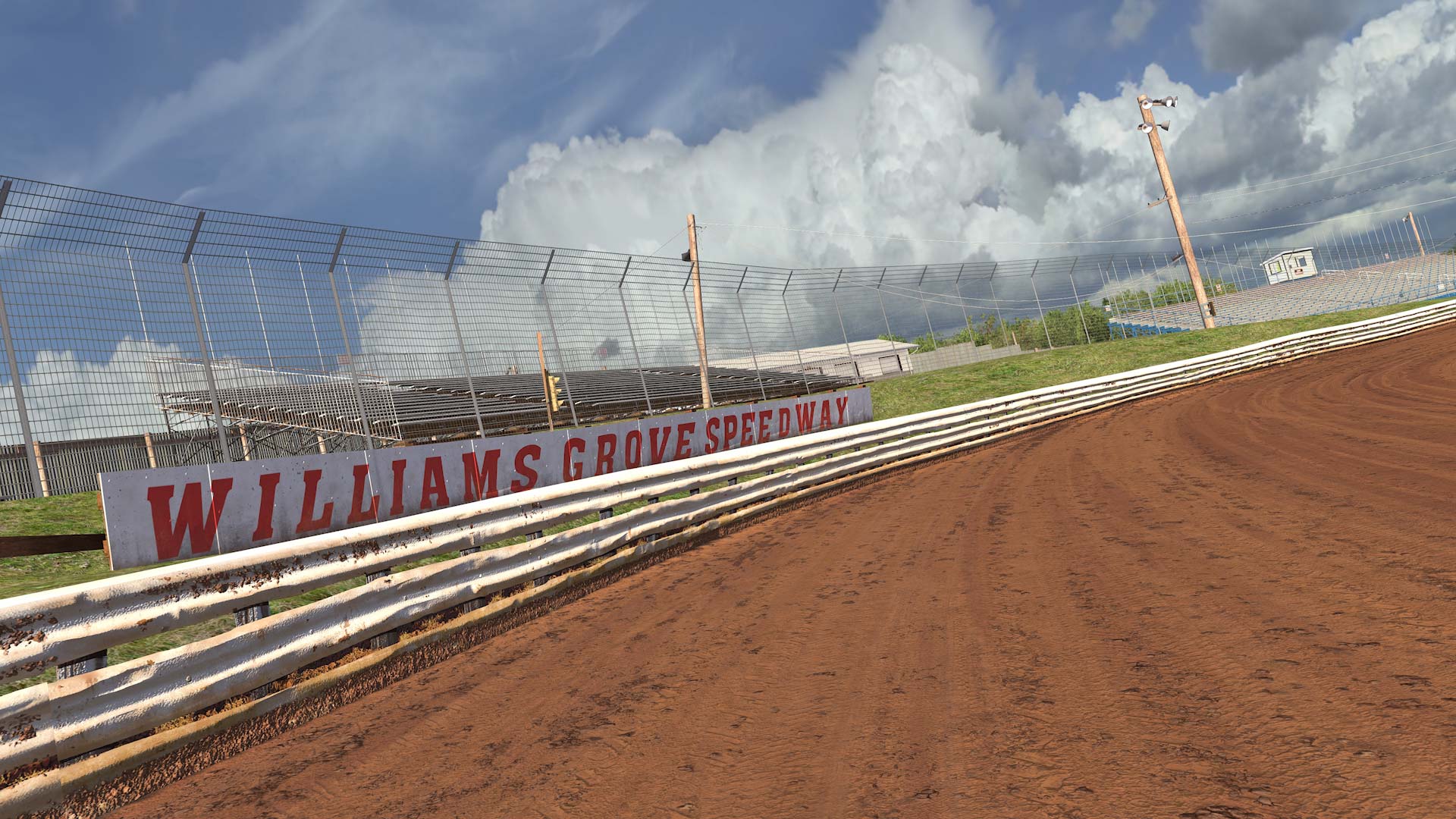Williams Grove Speedway circuit view 1