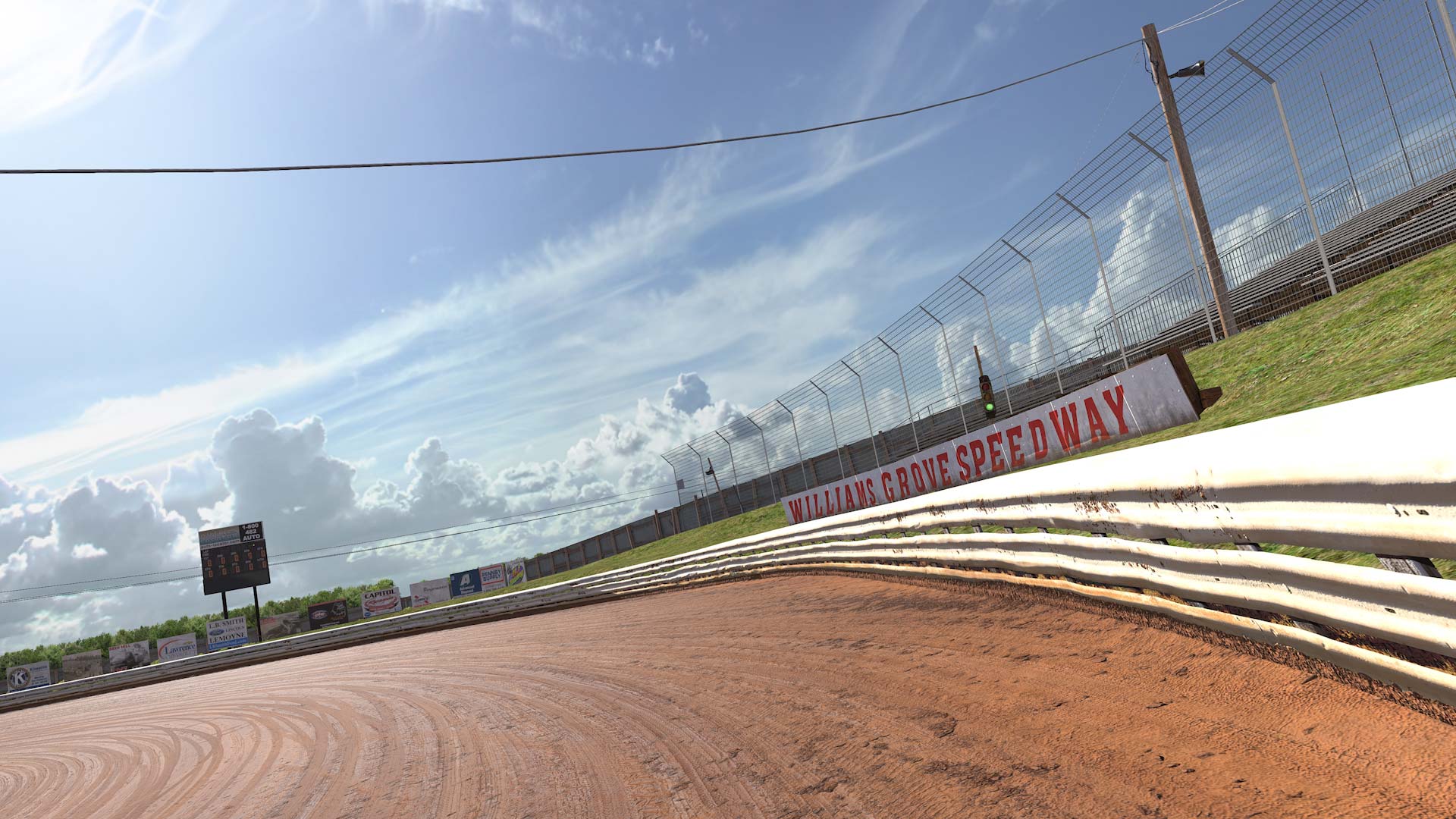 Williams Grove Speedway circuit view 3