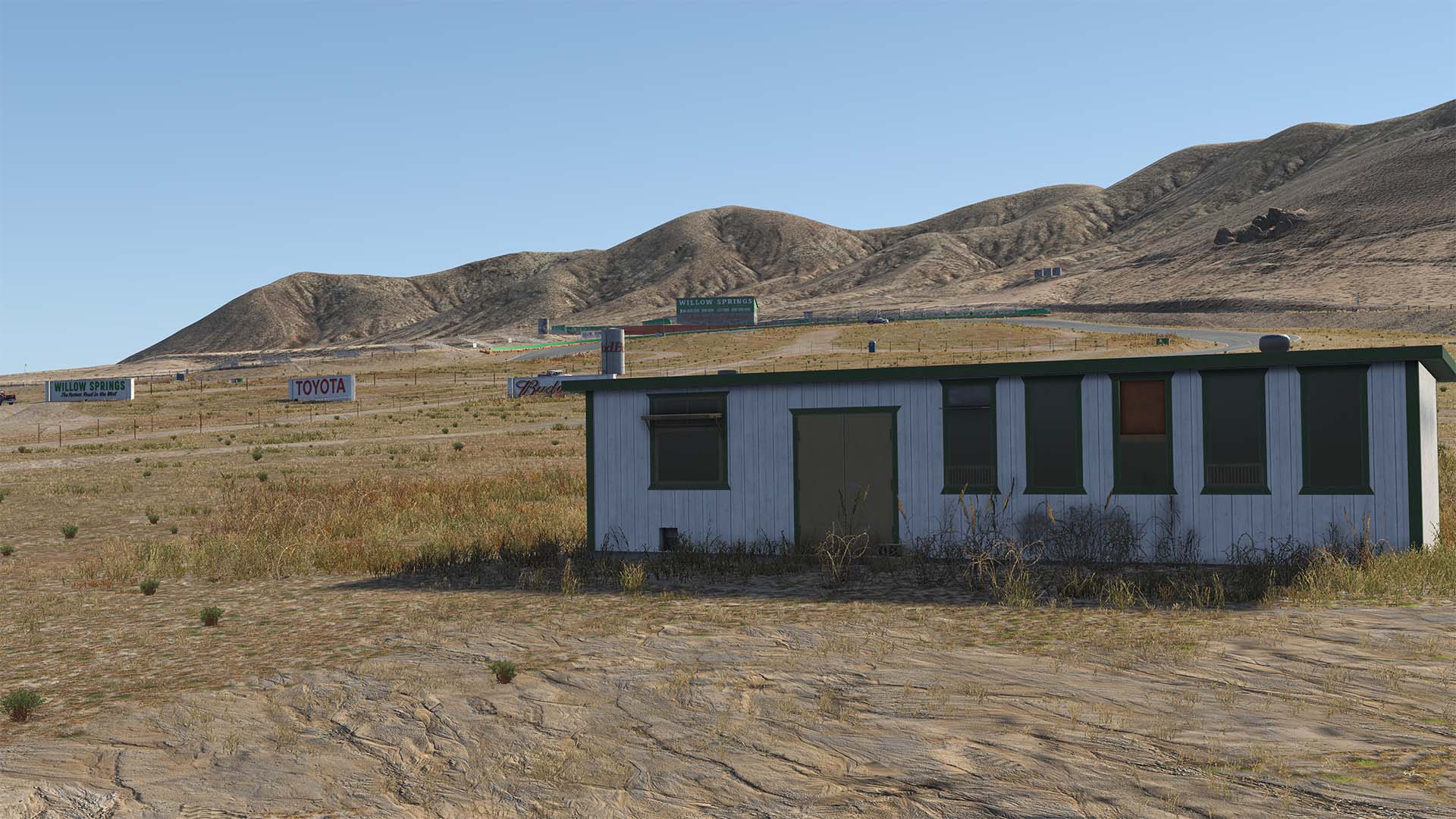 Willow Springs International Raceway circuit view 2