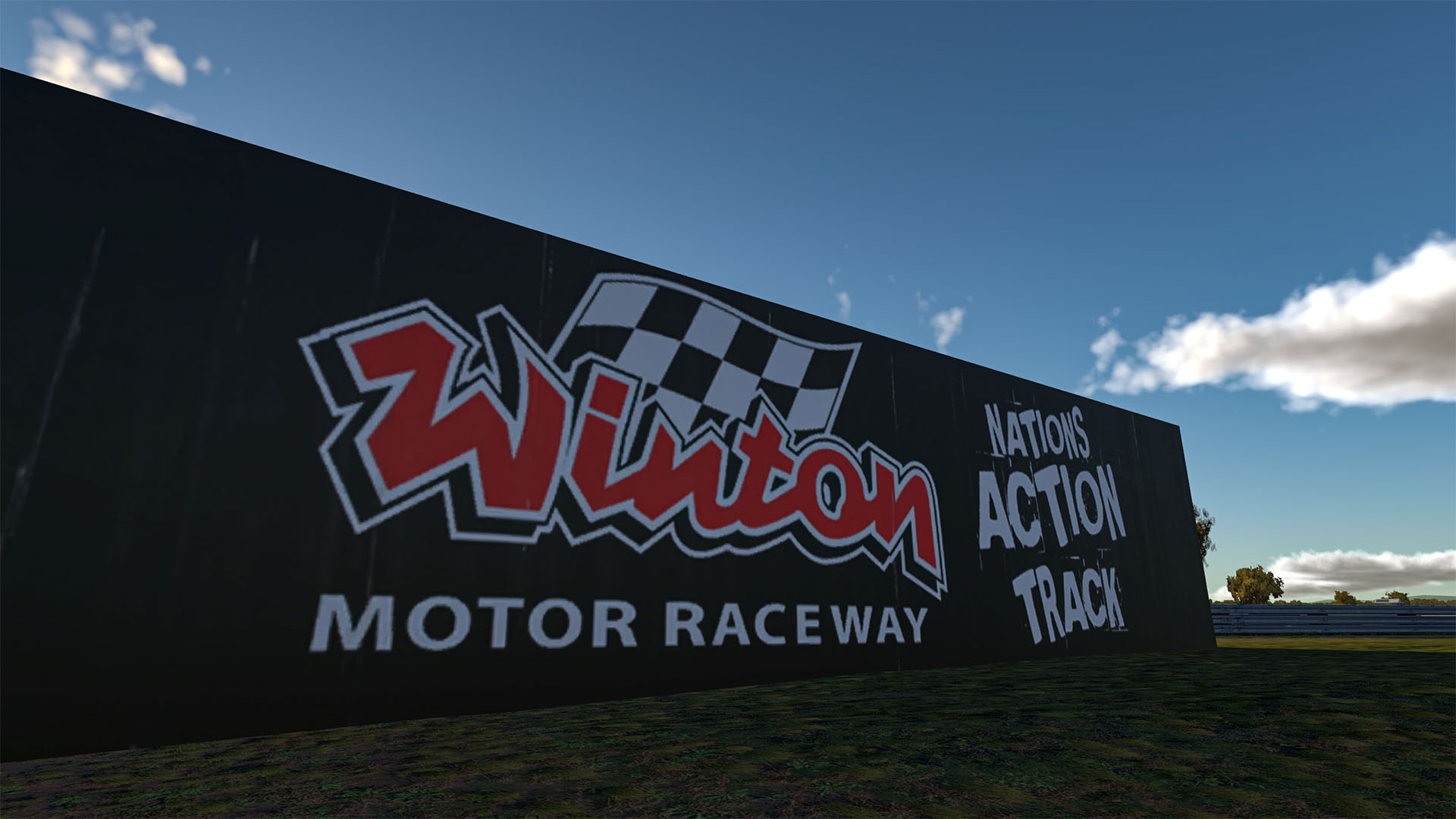 Winton Motor Raceway circuit view 1