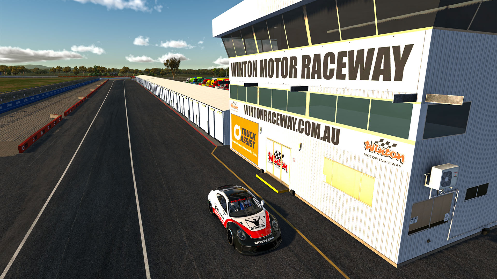 Winton Motor Raceway circuit view 2