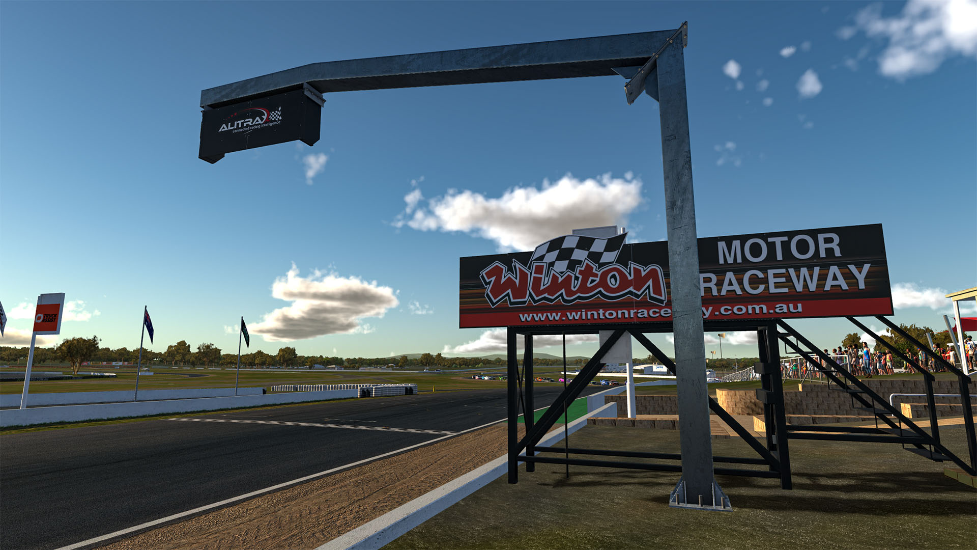 Winton Motor Raceway circuit view 3