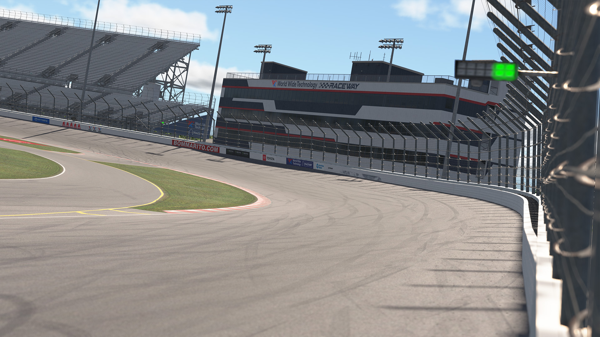 World Wide Technology Raceway (Gateway) circuit view 1