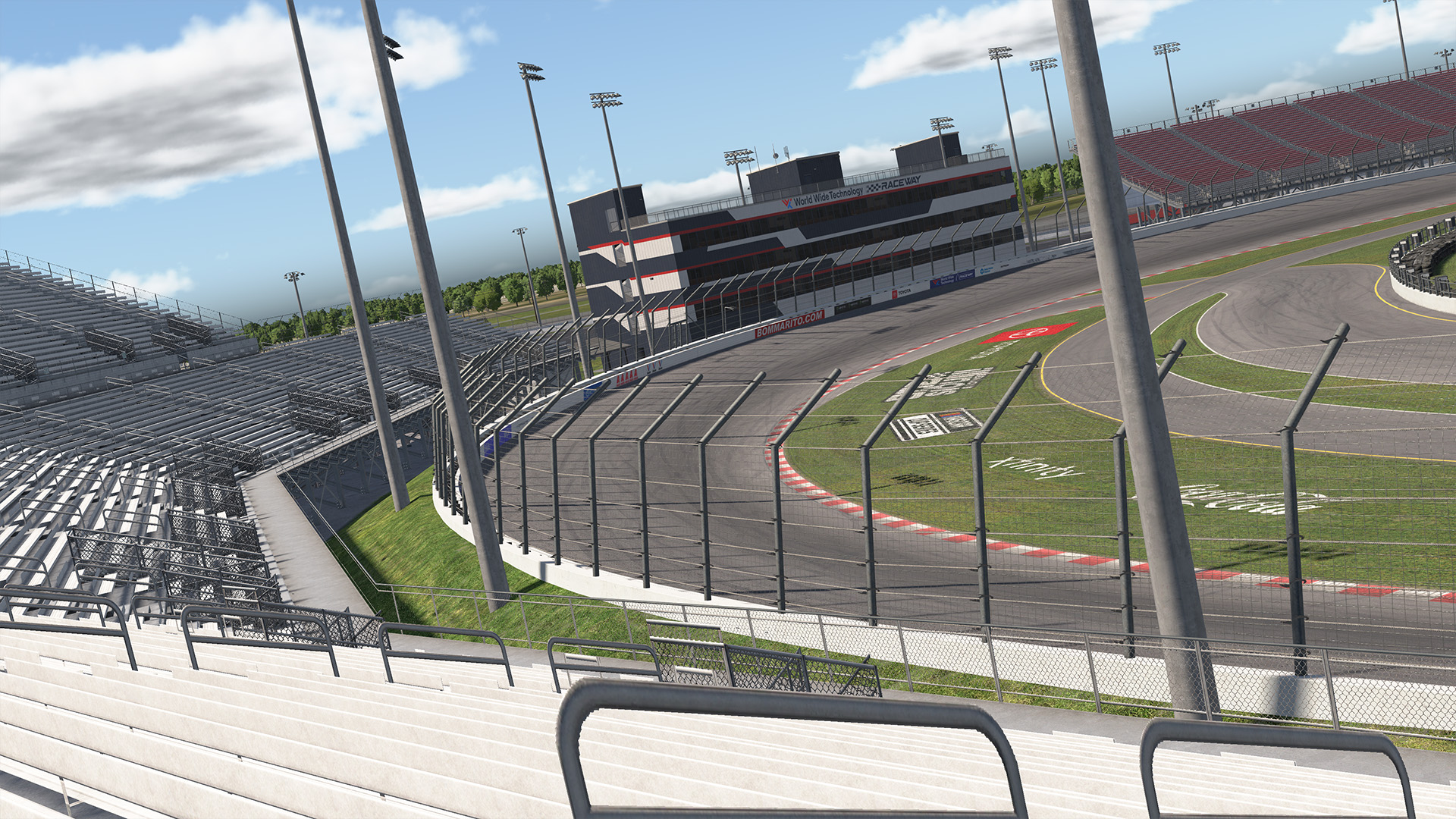 World Wide Technology Raceway (Gateway) circuit view 4