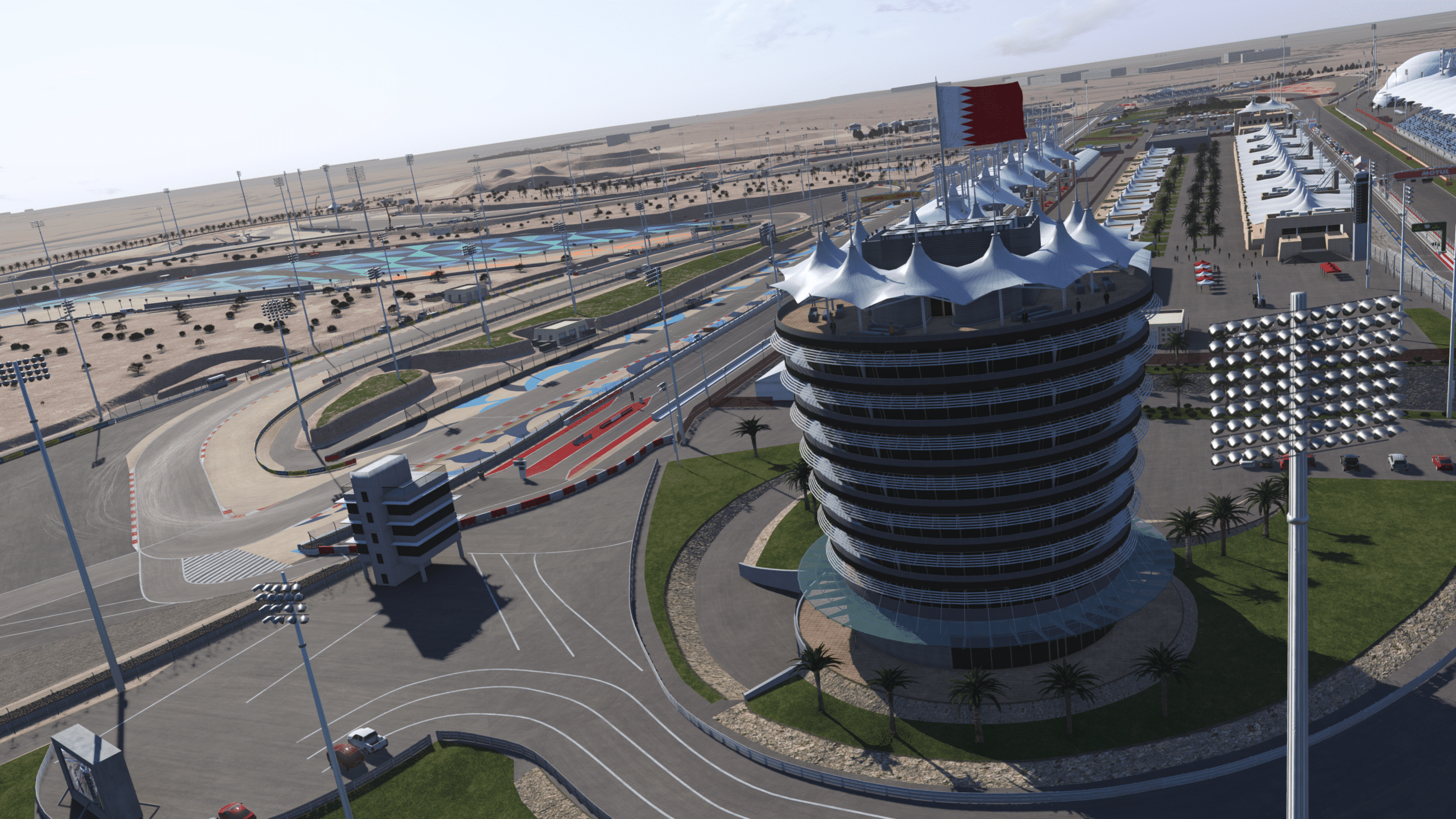 Bahrain International Circuit circuit view 1