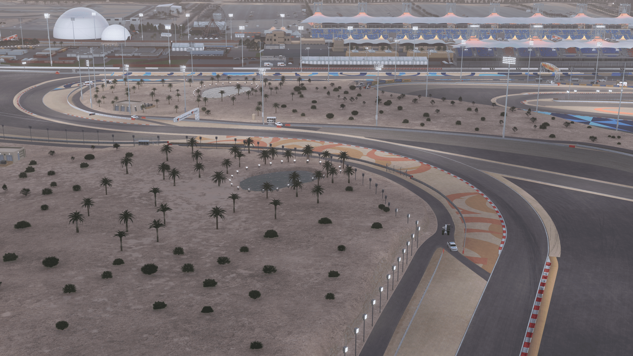 Bahrain International Circuit circuit view 4