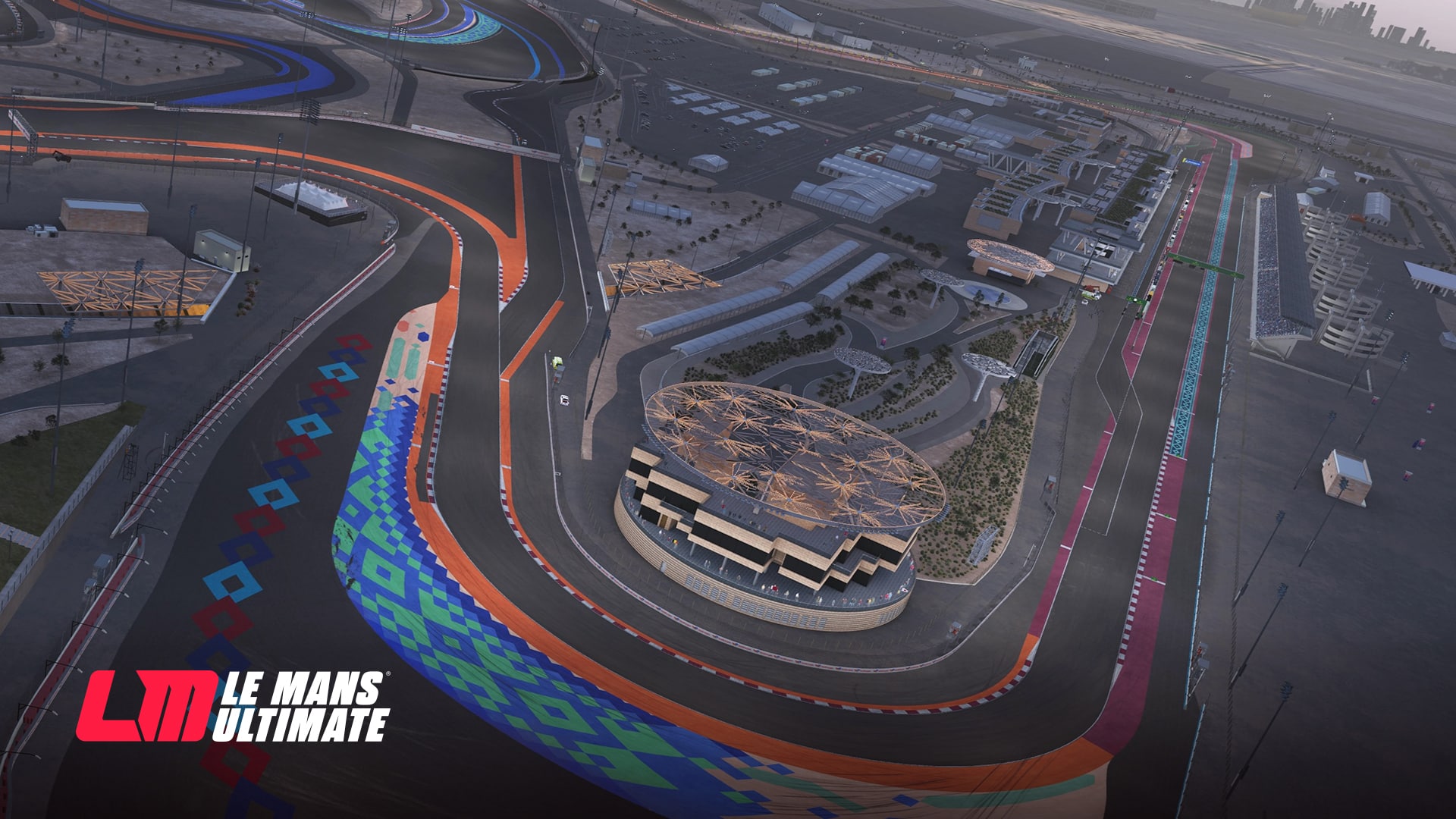 Lusail International Circuit circuit view 2