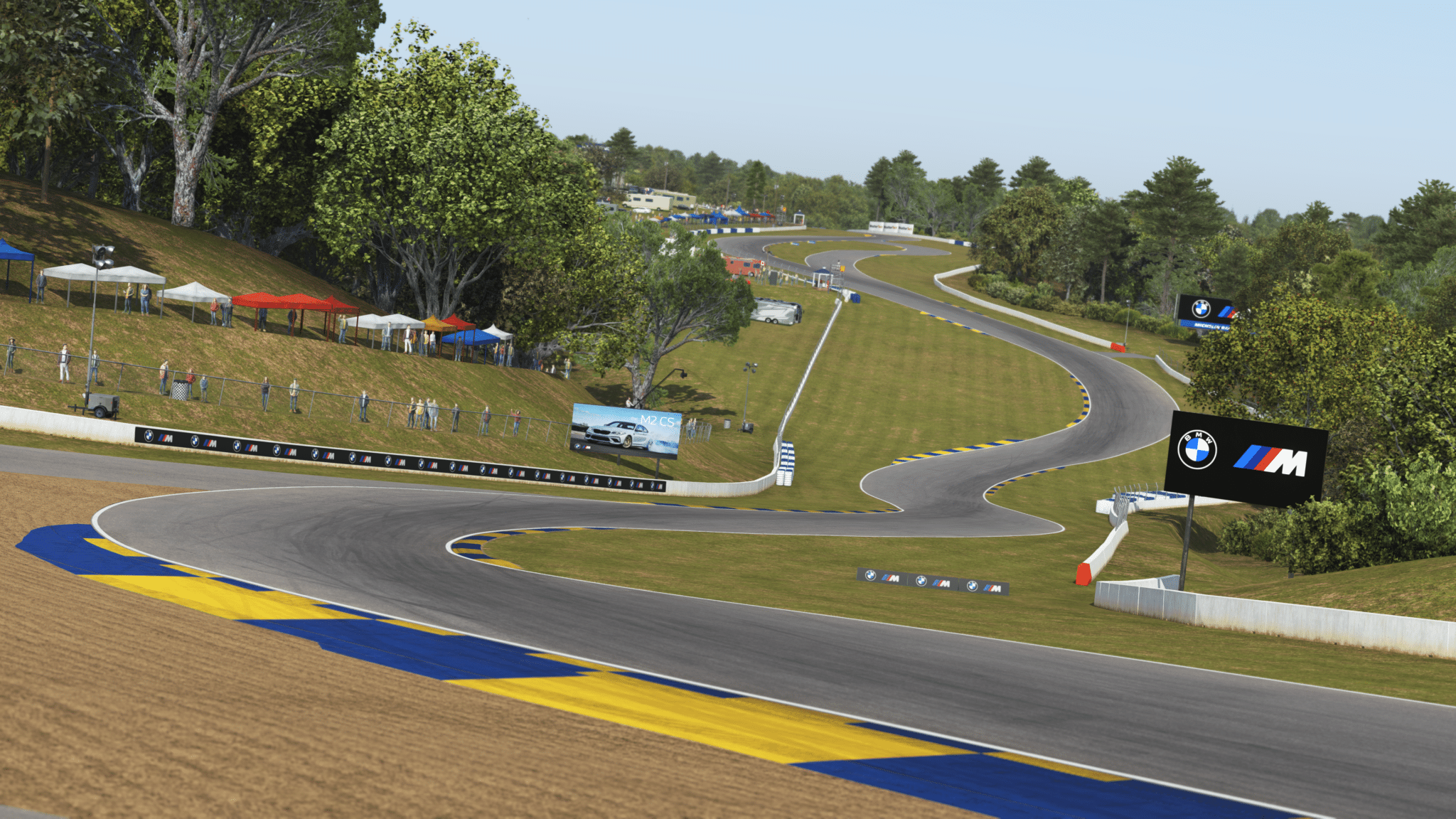 Michelin Raceway Road Atlanta circuit view 3