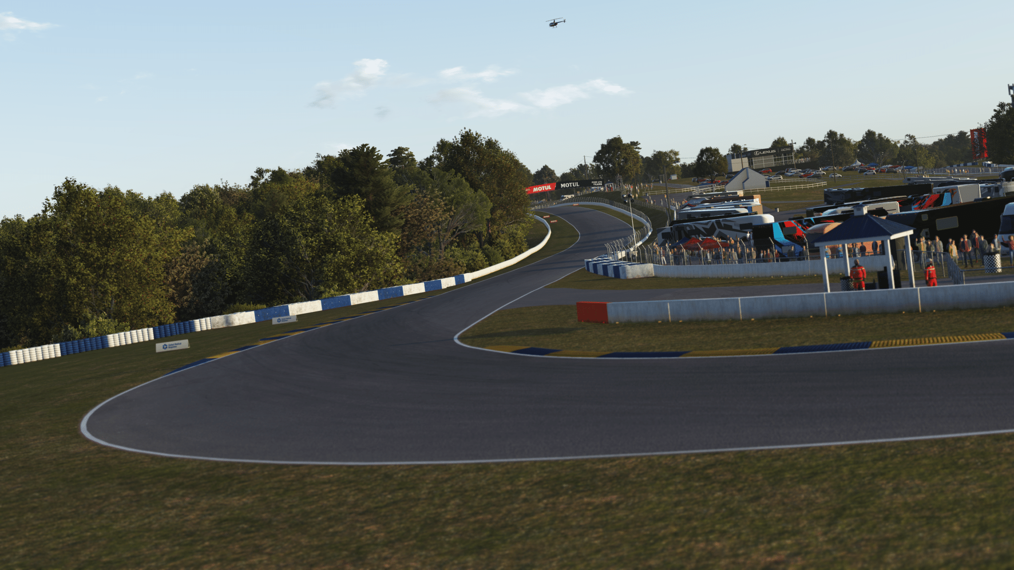 Michelin Raceway Road Atlanta circuit view 6