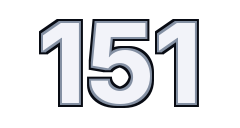Driver number 151