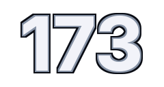 Driver number 173