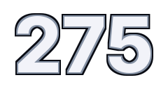 Driver number 275