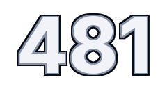 Driver number 481