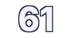 Driver number 61