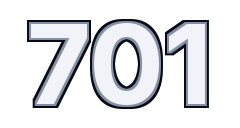 Driver number 701