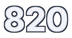 Driver number 820