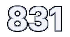 Driver number 831