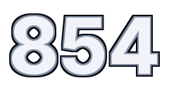 Driver number 854