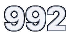 Driver number 992